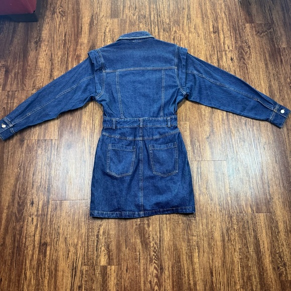 LELIS POWER SHOULDER UTILITY DEMIN DREES SIZE S - Picture 13 of 16